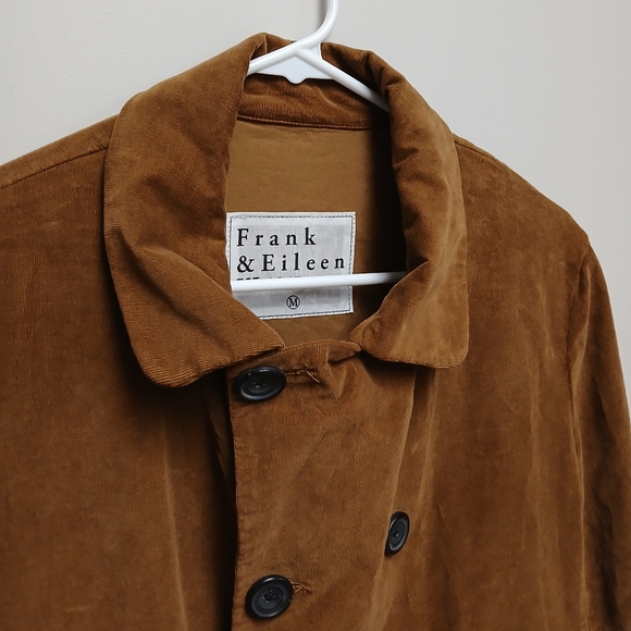 Frank & Eileen Corduroy Belfast Jacket In M - Picture 9 of 11